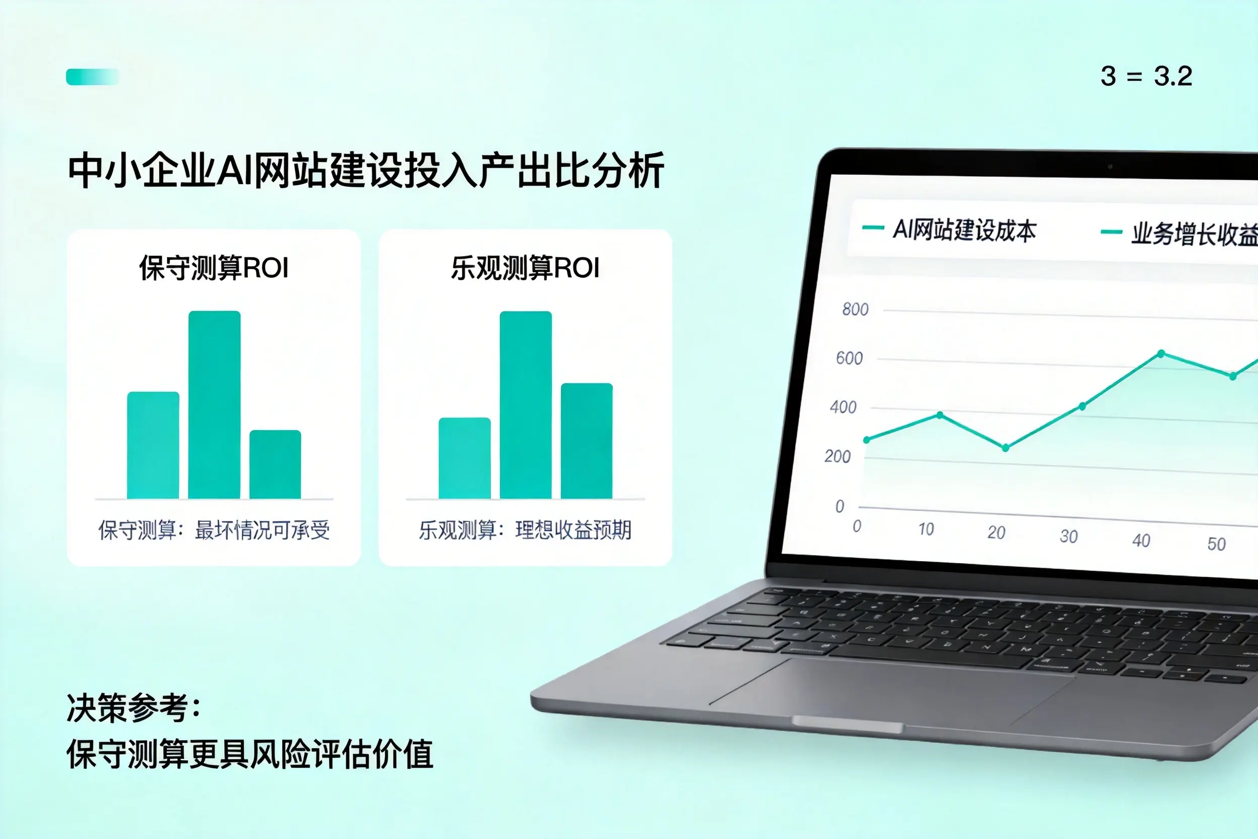 青岛中小企业AI网站建设投入产出比怎么算？先看这份分析